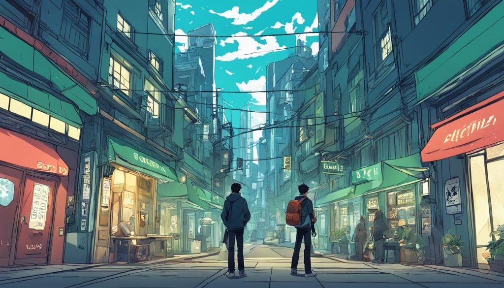 Illustration de différents genres de webtoons