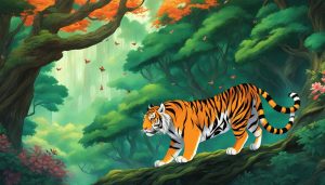 webtoon le dieu tigre de jangsan