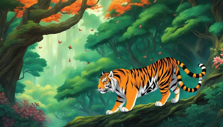 webtoon le dieu tigre de jangsan