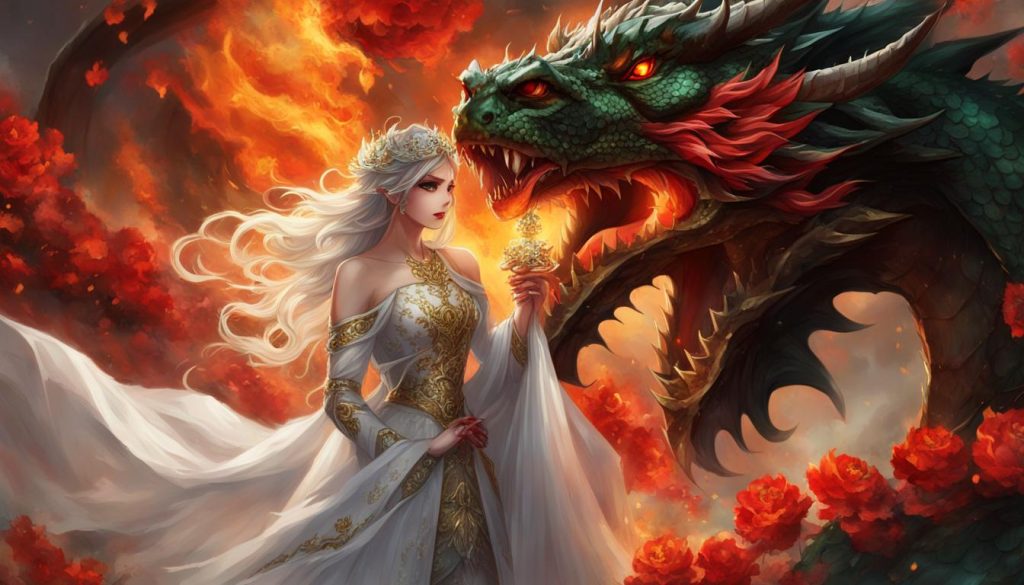 webtoon mariée roi dragon en ligne