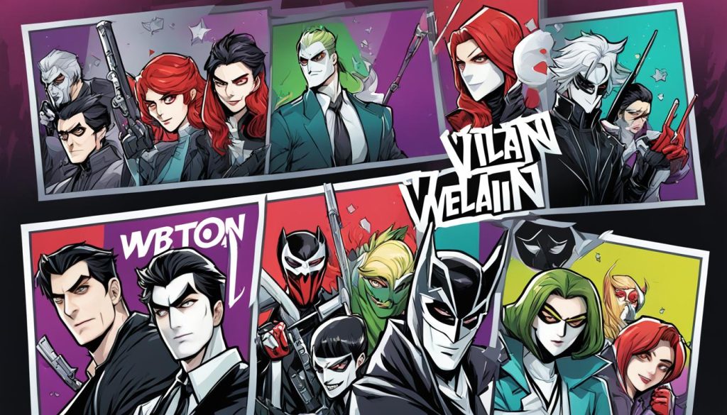 Vilain to Kill webtoon
