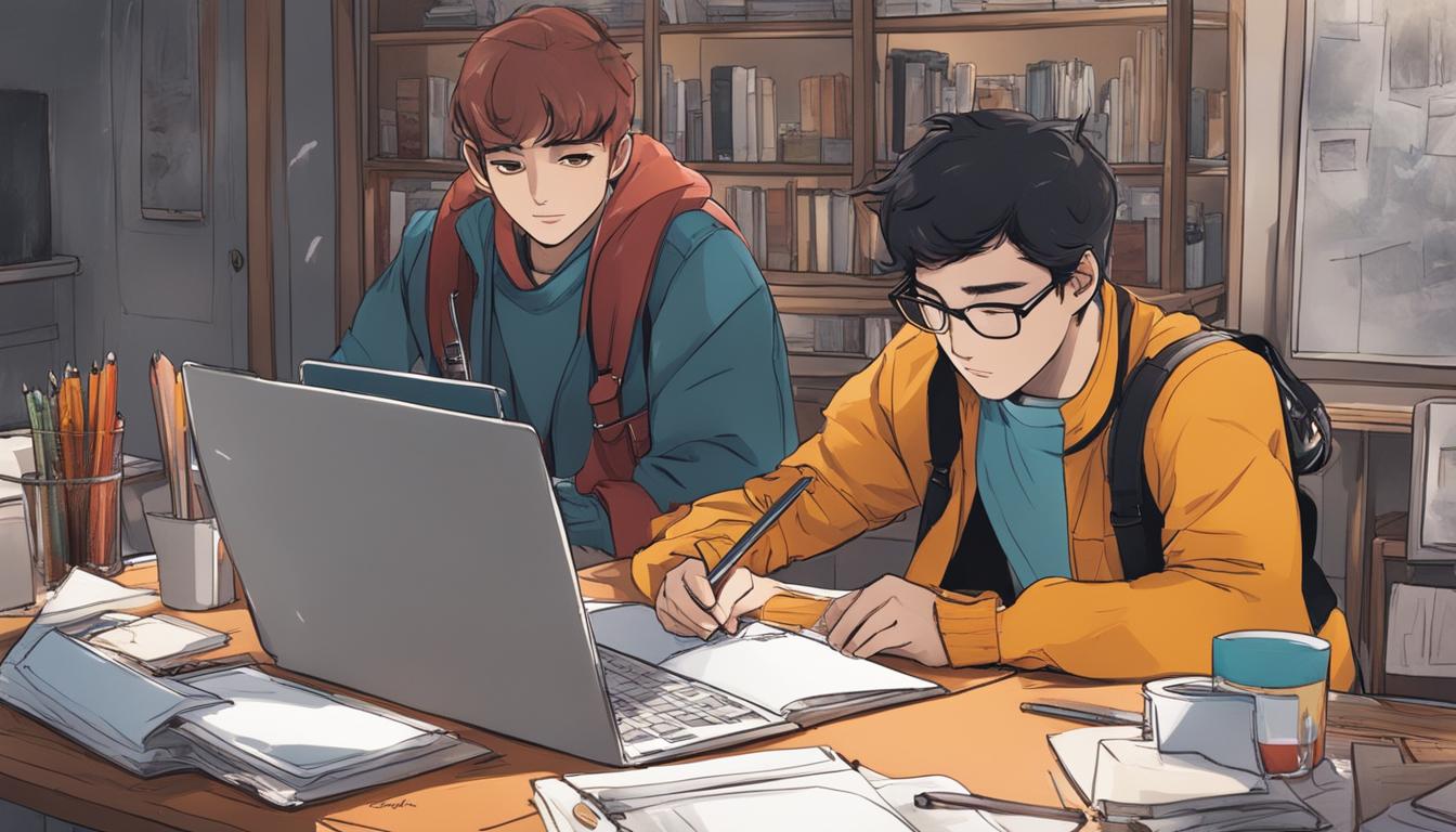 Collaboration sur webtoon