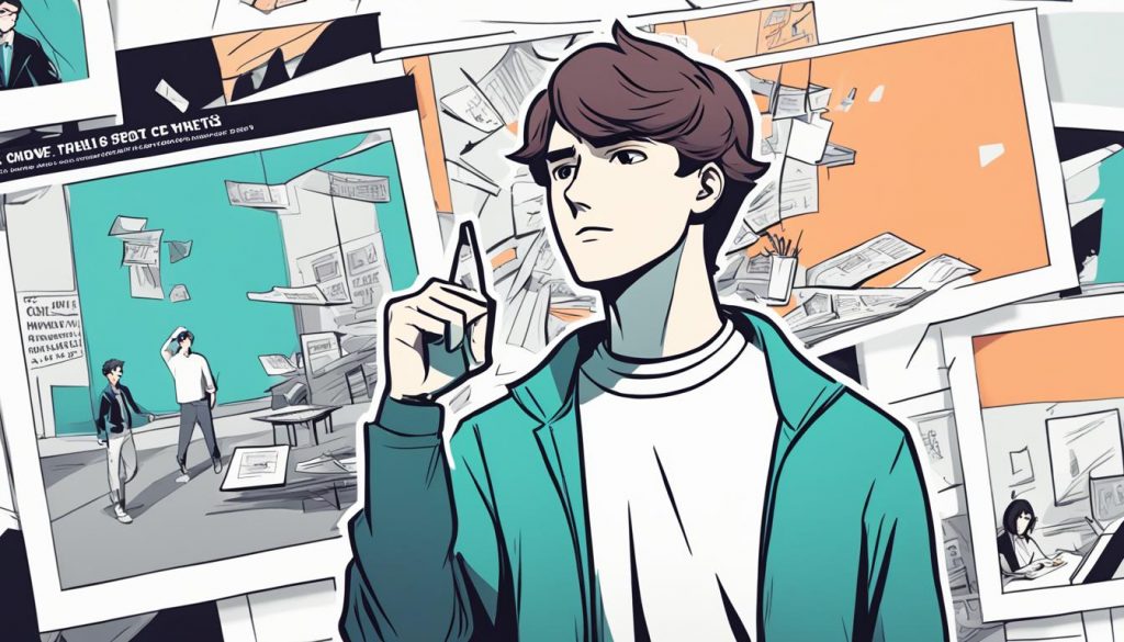 Composition efficace dans un webtoon Composition efficace dans un webtoon