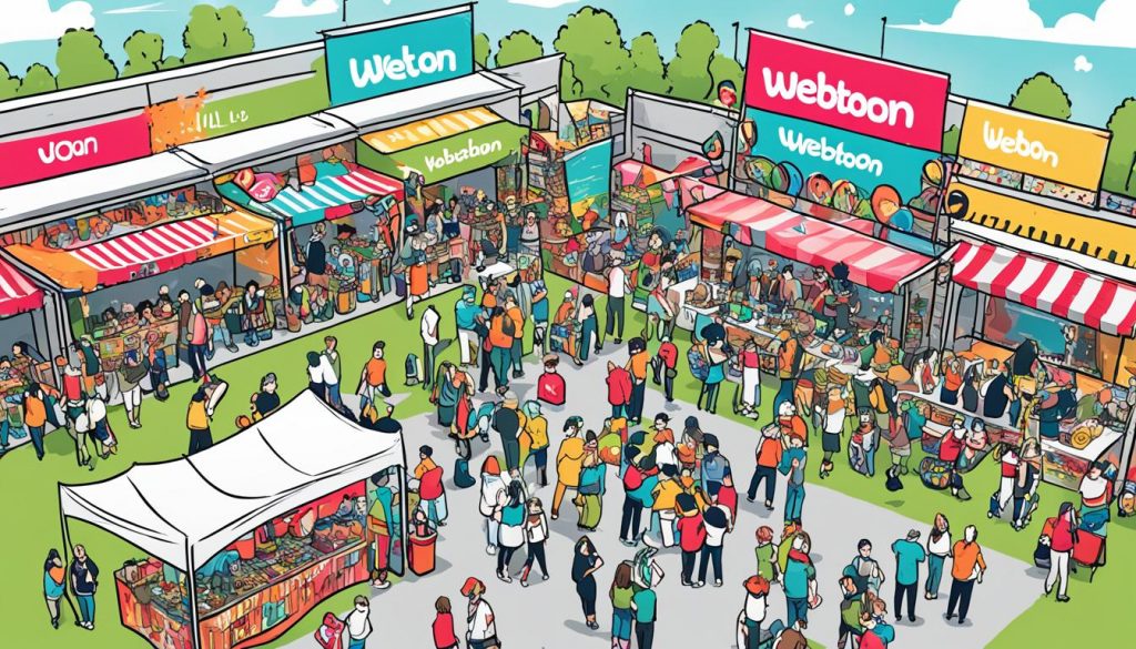 Festivals de webtoon ambiance Festivals de webtoon ambiance