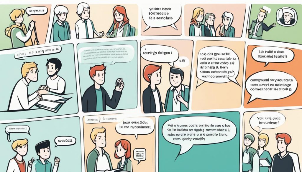 Mise en page des bulles de discussion Mise en page des bulles de discussion