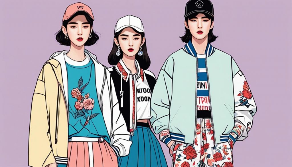 Mode coréenne en webtoon