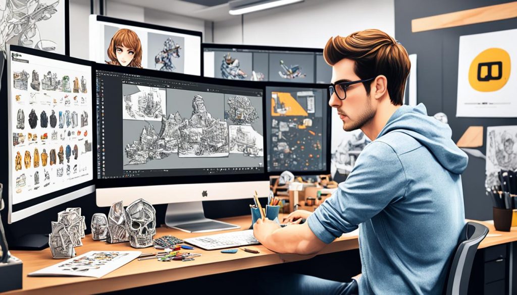 Modèles 3D pour webtoon Modèles 3D pour webtoon