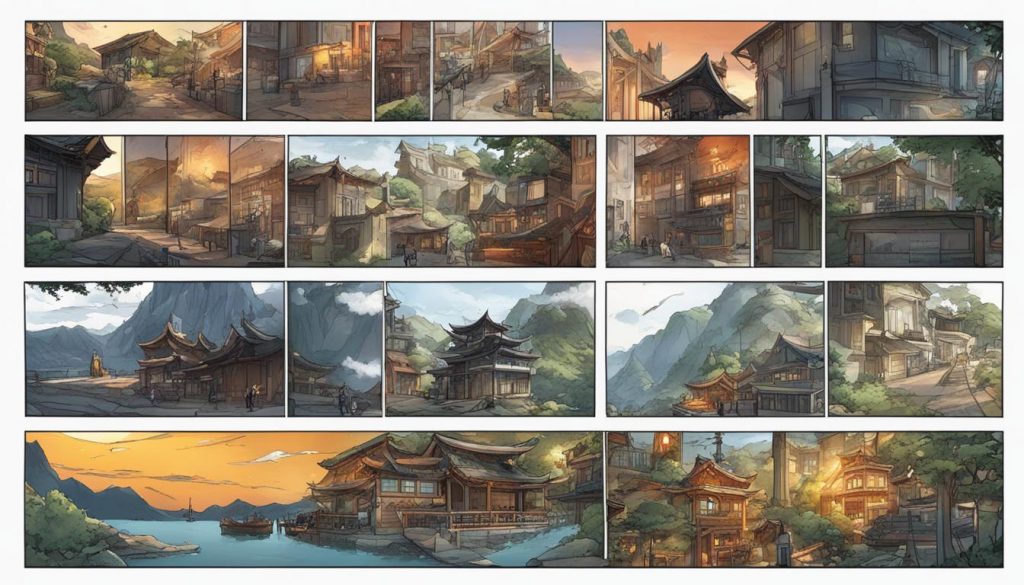 Organisation de vignettes pour comic virtuel Organisation de vignettes pour comic virtuel