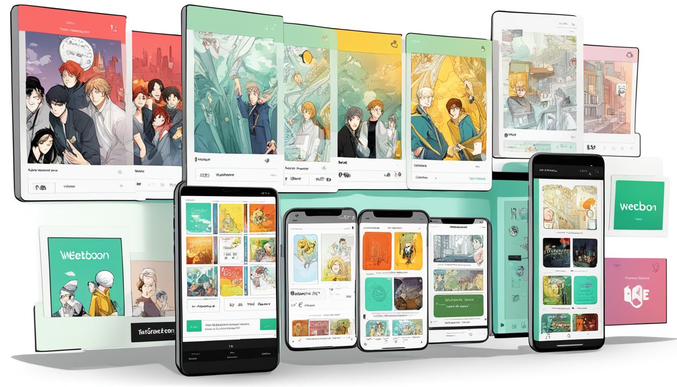 Plateformes de lecture webtoon