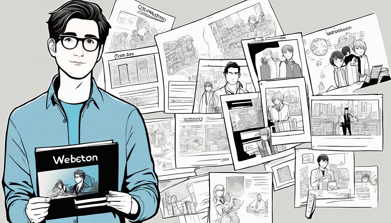 Publication de webtoon