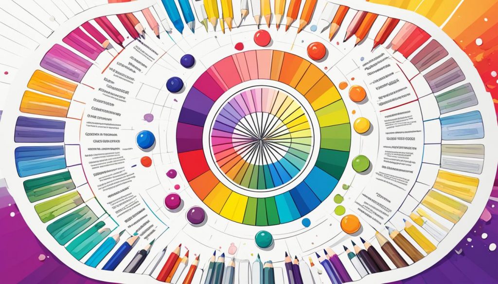 Roue chromatique et contraste visuel Roue chromatique et contraste visuel