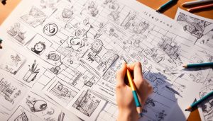 Scénarisation webtoon