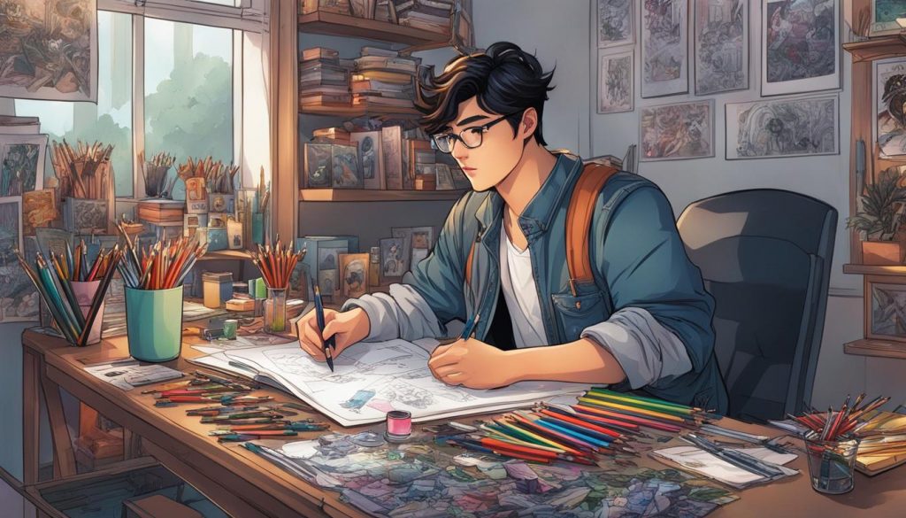 Webtoon artistique Webtoon artistique