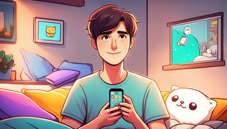 Webtoon sur mobile