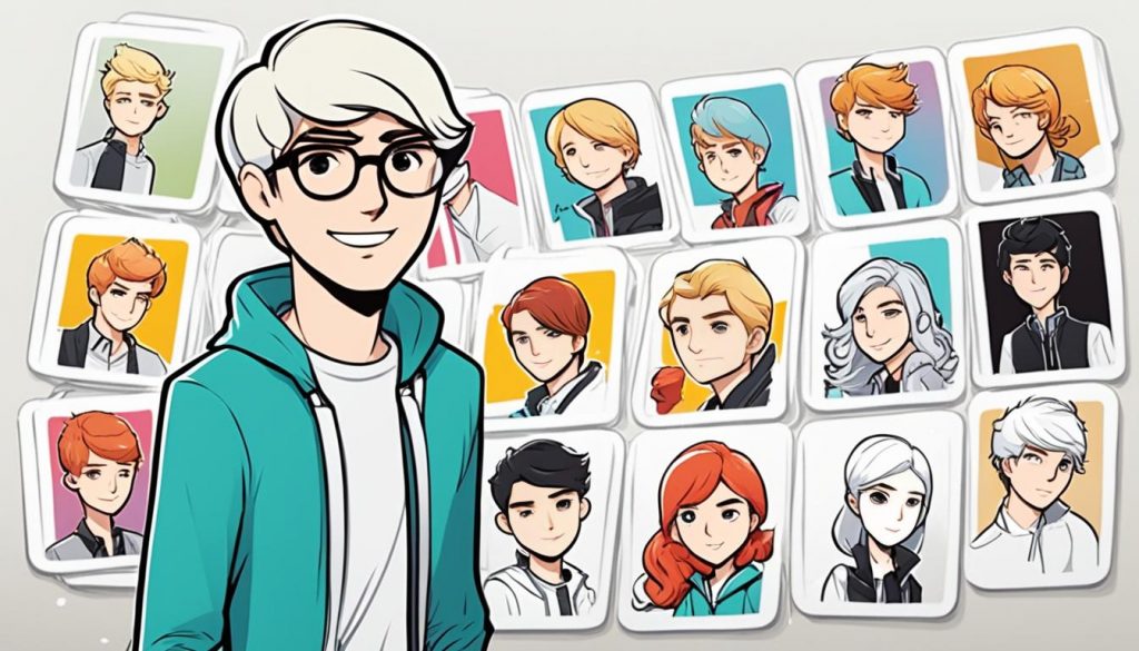 Créativité des personnages de Webtoon Créativité des personnages de Webtoon
