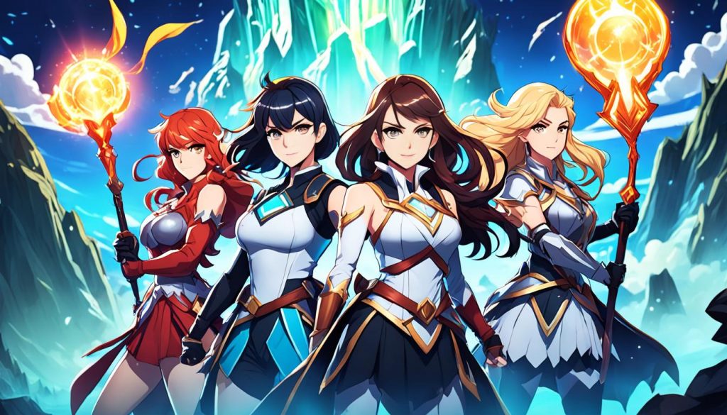 Héroïnes fortes en Webtoons Isekai