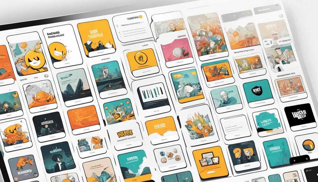 Plateforme de publication de bandes dessinées web